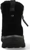 A black boot is shown from the back against a white background. Produktbild-Vorschau