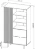 Highboard in Kaschmir NADOR-132 Produktbild-Vorschau 4