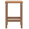 vidaXL Zahradní stůl Adirondack hnědý 38x38x46 cm HDPE Náhled obrázku produktu 4