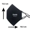 PLACIDE Nano waschbare FFP2 Maske schwarz 1er Pack Produktbild-Vorschau 5