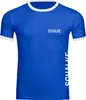 multifanshop Kontrast T-Shirt - Schalke - Brust & Seite, Produktbild-Vorschau 1