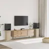 vidaXL Stojan na reproduktory 2ks. dub Sonoma 30x30x60cm Náhled obrázku produktu 2