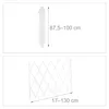 Relaxdays Hundeabsperrgitter, ausziehbar bis 130 cm, Produktbild-Vorschau 7