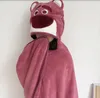 Ręcznik kąpielowy z kapturem dla dzieci 70x140 cm – ponczo Podgląd zdjęcia produktu 5