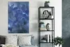 MuchoWow® Poster Aquarell - Blau - Wolken 80x120 cm - Produktbild-Vorschau 4