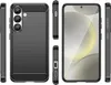 Flexibele siliconen telefoonhoesje van carbon fiber voor de Productafbeelding-voorbeeld 3