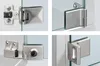 Glastürscharnier ET 5150, vernickelt, matt Produktbild-Vorschau 1