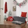 SONGMICS 110 cm Sitzbank mit Stauraum, klappbare Sitztruhe, Produktbild-Vorschau 6