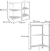 Waschbeckenunterschrank Vicco Zeno Weiß 68 x 60.5 cm 2er Produktbild-Vorschau 2