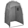 vidaXL Tente de douche/toilettes/vestiaires Gris Voir les images du produit 1