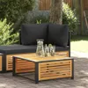 Gartentisch 68x68x30 cm Massivholz Akazie Produktbild-Vorschau 2
