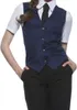KARLOWSKY Damen Serviceweste LENA V-Neck Modern-Fit Marine Produktbild-Vorschau 7