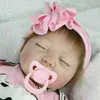 55 cm Babypuppe handgemachtes Silikon Mädchen Produktbild-Vorschau 2