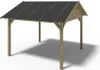 Gartenlaube Gartenpavillon 4.04x4.04m mit Paneelen - Produktbild-Vorschau 3