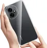 Hands holding a transparent phone case with a phone inside. Anteprima dell’immagine prodotto