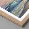 Gerahmtes Poster - Rahmen in heller Eiche - Meer Welle Ufer Produktbild-Vorschau 2