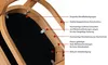 Set 2 Stühle Stuhl Esszimmerstuhl Küchenstuhl, Holz Buche Produktbild-Vorschau 4