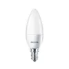 A single Philips LED candle light bulb is shown against a white background. Produktbild-Vorschau