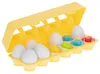 Układanka edukacyjna sorter dopasuj kształty jajka 12szt Podgląd zdjęcia produktu 4
