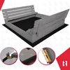 Pískoviště KOTARBAU® s krytem 140 x 140 cm Dřevěné Náhled obrázku produktu 6
