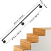 SucceBuy 7FT corrimano tubolare per scale, carico 440LBS, Anteprima dell’immagine prodotto 7