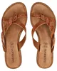 Lazamani Lena  Teenslippers - Cognac - Maat 39 Voir les images du produit 13
