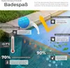 tectake® Solární fólie do bazénu, kulatá a samoplovoucí, Náhled obrázku produktu 7
