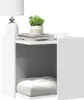vidaXL Kuweta biała 53x53x51 cm Materiał drewnopochodny Podgląd zdjęcia produktu 6