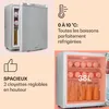 Klarstein Mini Frigo de Chambre de 38L pour Boissons et Voir les images du produit 4