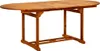 vidaXL Gartentisch (150-200)x100x75 cm Massivholz Akazie Produktbild-Vorschau 1