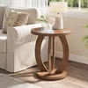 Tribesigns Table d'appoint, table d'appoint ronde avec Voir les images du produit 8