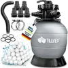 Filtro a sabbia per piscina tillvex® senza pompa + 800 g di Anteprima dell’immagine prodotto 1