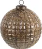 Clayre & Eef Weihnachtskugel XL Ø 20 cm Kupferfarbig Braun Produktbild-Vorschau 1