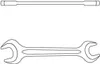 Gedore dubbele ringsleutel 19x22 mm, artikelnummer 895 Productafbeelding-voorbeeld 3