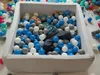 Ballebad 90x90cm mit 150 Ballen Schaumstoffrand waschbar Produktbild-Vorschau 2