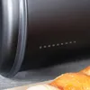Priestranný chlebník z čiernej nehrdzavejúcej ocele Náhľad obrázku produktu 4