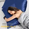 Vielit Satin Kissenbezug 40x80 Dunkelblau mit 2 Haargummis Produktbild-Vorschau 2