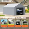 Tente de garage Carport, haut + paroi latérale 3 x 6 m, Voir les images du produit 7
