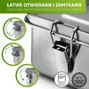 Blockhütte Lunchbox Stalowy z Przegródkami 1400 ml Szczelny Podgląd zdjęcia produktu 4