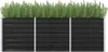 DELUKE® Hochbeet für Garten OSKAR Anthrazit | 240x80x77cm | Produktbild-Vorschau 3