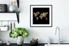 MuchoWow® Gerahmtes Poster Karte - Welt - Schlange - Design Produktbild-Vorschau 4