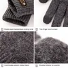 1 Paar Männer Handschuhe gestrickte Touchscreen Hohe Produktbild-Vorschau 12