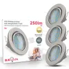 6x LED zapustené bodové svietidlo otočné biele GU10 stropné Náhľad obrázku produktu 17
