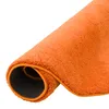 Hochflor Shaggy Teppich Palace Orange Rund, Größe:133 cm Produktbild-Vorschau 5