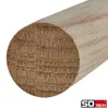 SOTECH Rundstab Eiche Ø 30 mm, Länge 800 mm – Holzstab für Produktbild-Vorschau 3