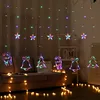 3m LED Weihnachten Stern Lichterkette Lichtervorhang Produktbild-Vorschau 6