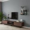 Półka ścienna Relaxdays, styl industrialny, metal i Podgląd zdjęcia produktu 3