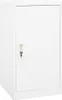 vidaXL Armoire de selle blanc 53x53x105 cm acier Voir les images du produit 8