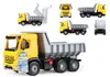 Camion ribaltabile Mercedes Giga Trucks in plastica, 65 cm Anteprima dell’immagine prodotto 1