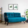 2-místná pohovka Sando 2-Seater - Petrol Green, Zelená Náhled obrázku produktu 1